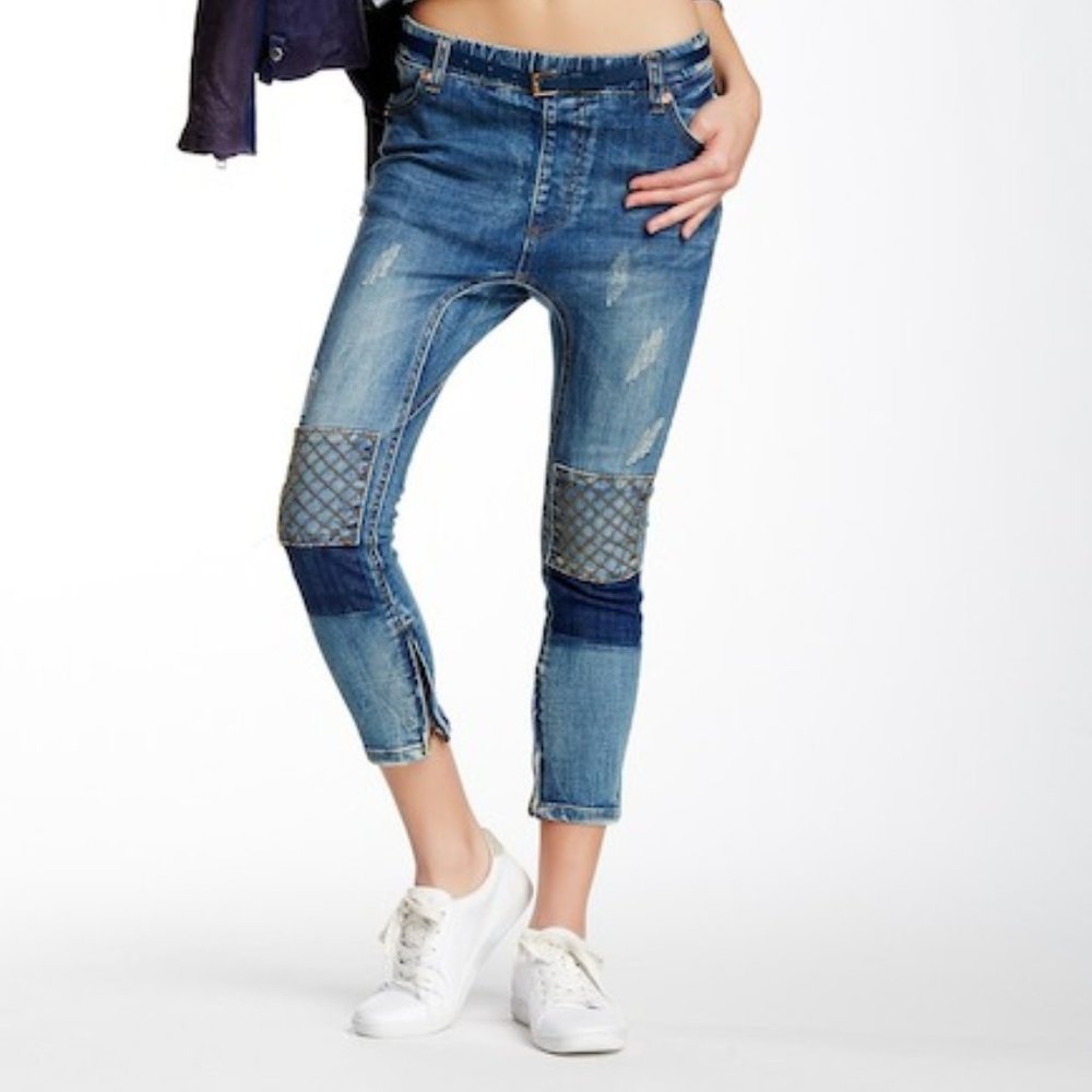 One Teaspoon Bleu Milke Killers Jeans, Size Sm (4)